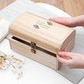 Personalised Wedding Date Keepsake Chest