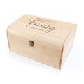 Personalised Our Family Keepsake Chest