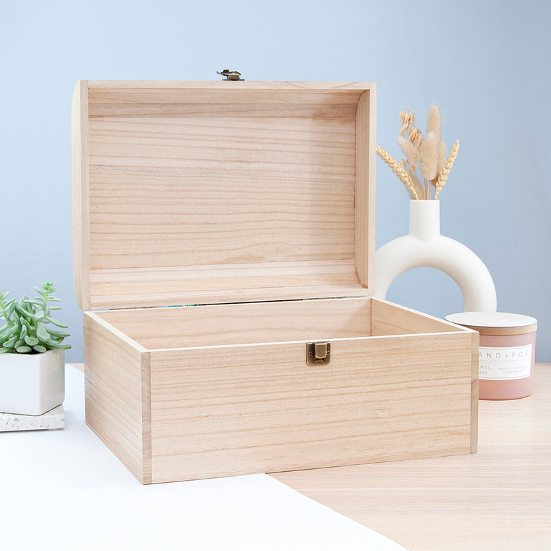 Personalised Our Family Keepsake Chest