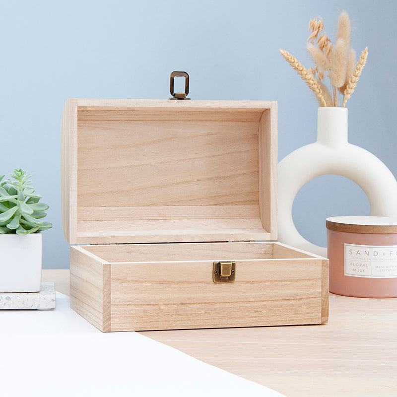 Personalised Travel Memories Keepsake Chest