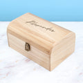 Personalised Engraved Name Keepsake Chest