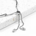Personalised Silver Affirmation Bangle Bracelet