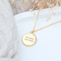 Personalised Sunburst Necklace