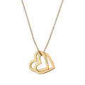 Personalised Entwined Hearts Necklace