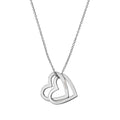 Personalised Entwined Hearts Necklace