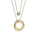 Personalised Russian Ring Layered Necklace