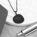 Personalised Men's Compass Amulet Necklace