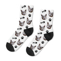 Personalised Cat Photo Socks