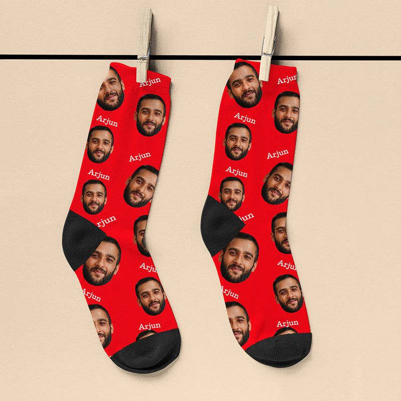 Personalised Face Socks