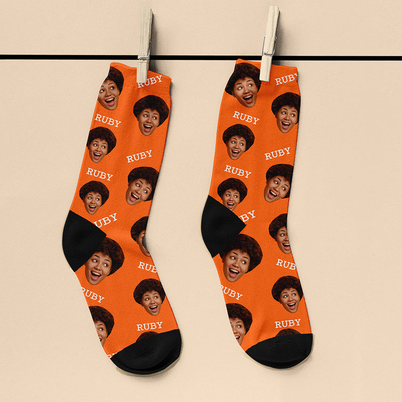 Personalised Face Socks