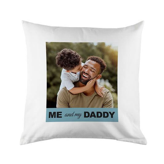 Dad’s Personalised Photo Cushion Cover