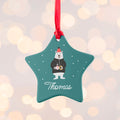 Personalised Polar Bear Christmas Decoration