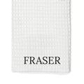 Personalised Waffle Golf Towel