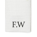 Personalised Monogrammed Waffle Golf Towel