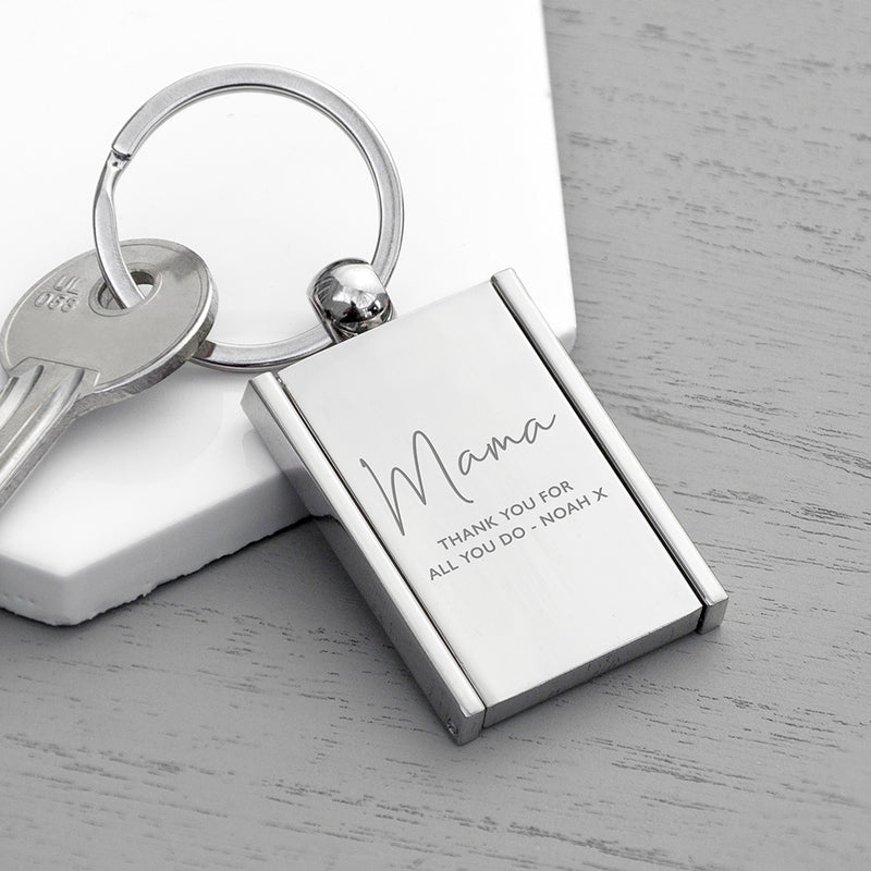 Personalised Special Person Mini Frame Keyring