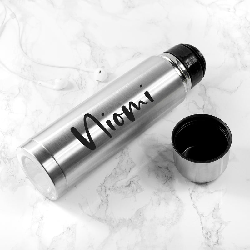 Personalised Stainless Steel Thermos