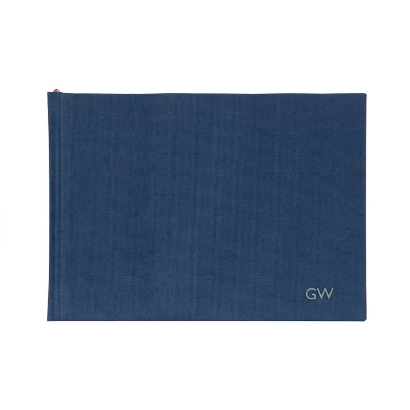 Personalised A4 Woven Cloth Artist's Sketchbook