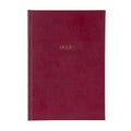 Personalised A5 Recycled Leather Music Manuscript Notebook