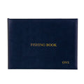 Personalised Luxury Leather Fishing Book