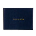 Personalised Luxury Leather Fishing Book