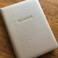 Personalised Luxury Buckram Wine Cellar Book