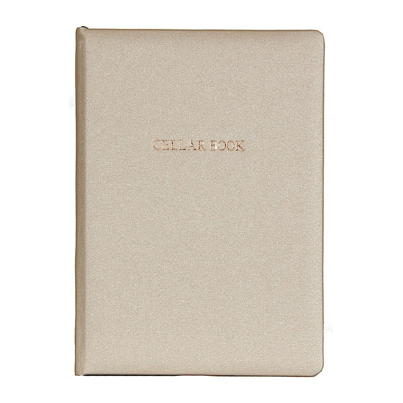 Personalised Luxury Buckram Wine Cellar Book