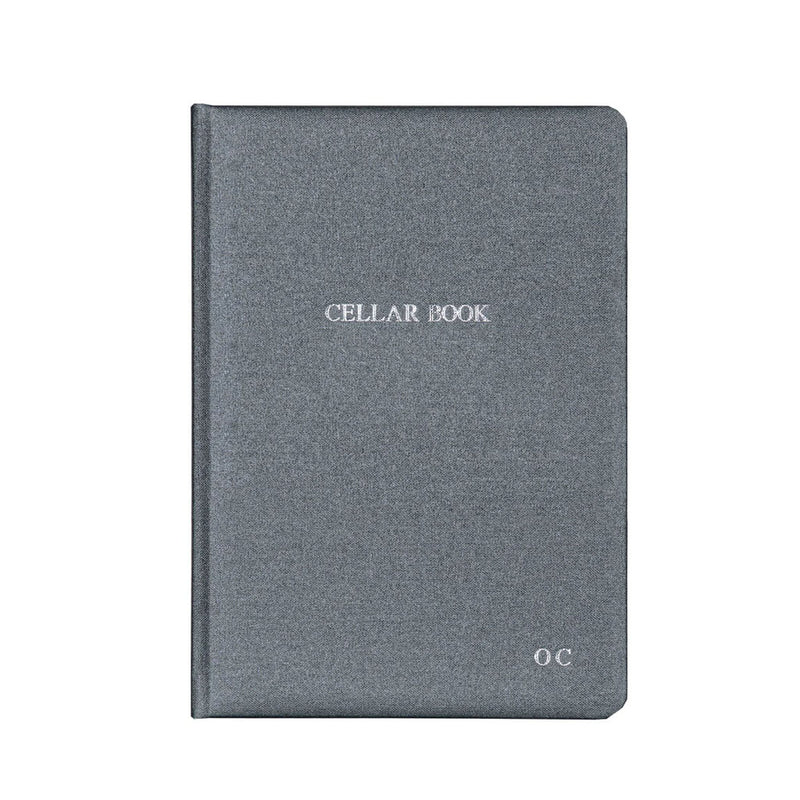 Personalised Luxury Buckram Wine Cellar Book