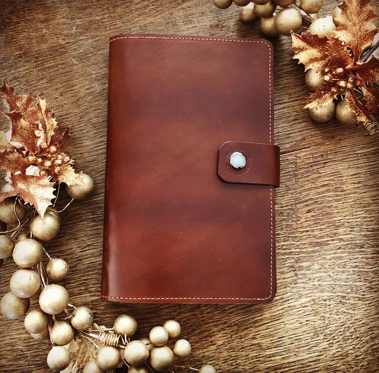 Personalised Luxury Leather Organiser and Notebooks