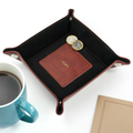 Luxury Brown Personalised Valet Tray