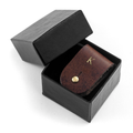Personalised Monogrammed Leather Earphones Holder