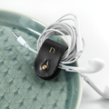 Personalised Monogrammed Leather Earphones Holder
