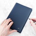 Personalised Luxury Leather Refillable Notebook
