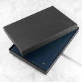 Personalised Luxury Leather Refillable Notebook