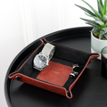 Personalised Dad's Luxury Brown Valet Tray