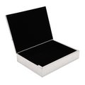 Personalised Monogrammed Men's Luxury Mirrored Geometric Valet Box