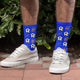 Personalised Lucky Football Photo Socks