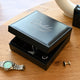 Personalised Men's Black Jewellery Box