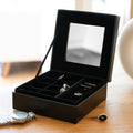 Personalised Men's Black Jewellery Box