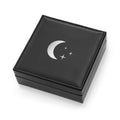 Midnight Black Moon and Stars Jewellery Box