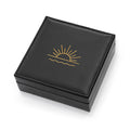 Luxury Black Square Sunset Jewellery Box