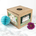 Personalised Oak Photo Keepsake Box with Initials