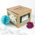 Personalised We Are Family Oak Photo Keepsake Box