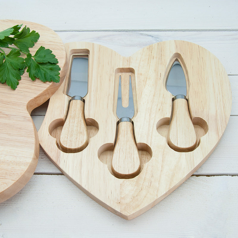 Personalised Romantic Hashtag Heart Cheese Board