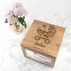 Personalised Baby Girl Photo Memory Box