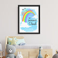 Personalised Be A Rainbow Framed Print