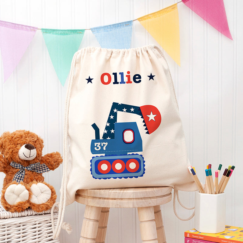 Personalised Boy's PE Kit Bag