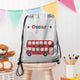 Personalised Boy's Silver Waterproof Swim Bag