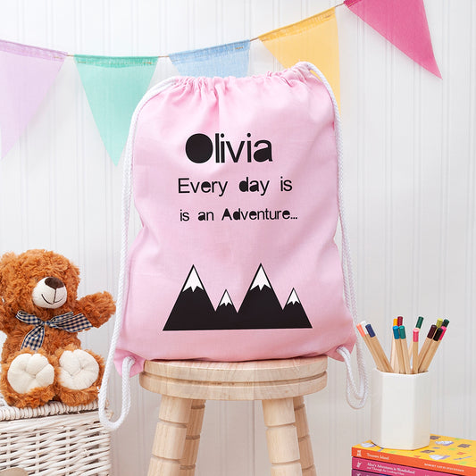 Personalised Children's Adventure PE Kit Bag