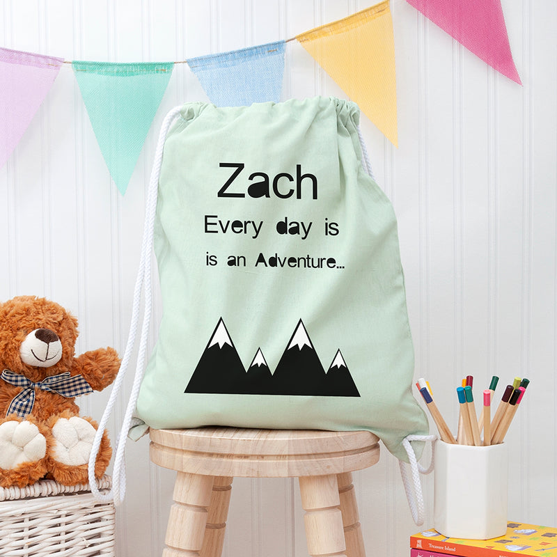 Personalised Children's Adventure PE Kit Bag