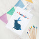 Personalised Child's Rabbit Party Bag